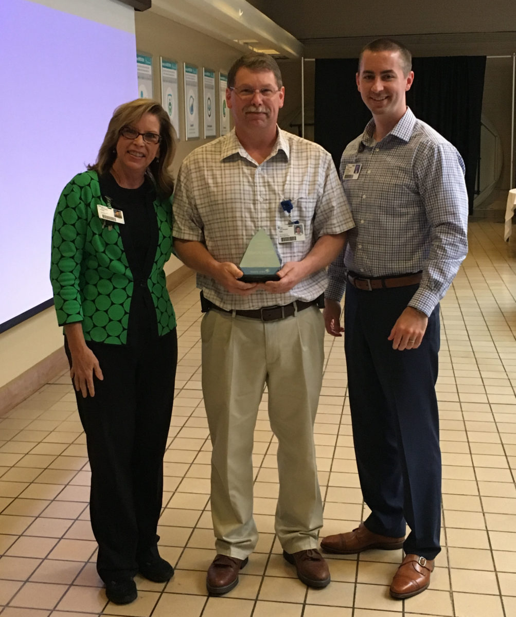 Tim Bunch Recognized as Service Hero at Infirmary – One Spirit Blog