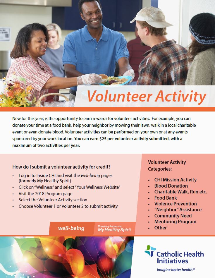 Imagine Your Best Self: Volunteer Activity – One Spirit Blog