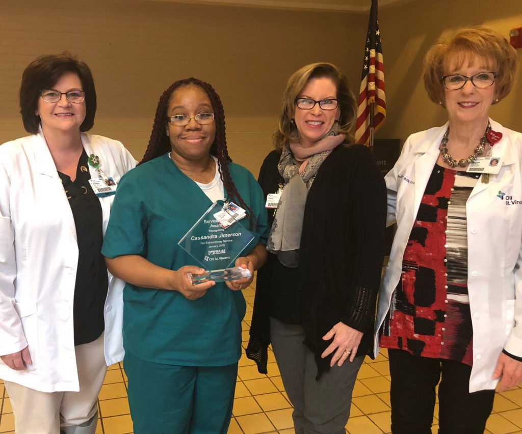 Cassandra Jimerson Named Service Hero at Infirmary – One Spirit Blog