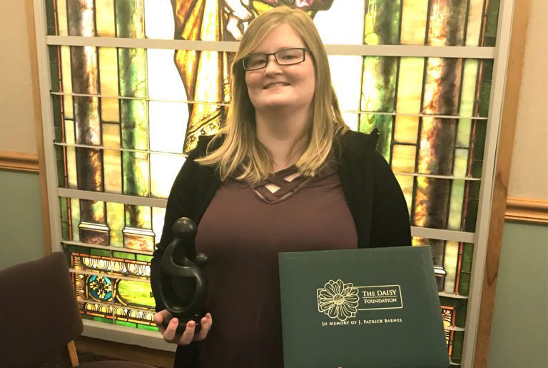 Brandi Jones Receive Hot Springs DAISY Award One Spirit Blog