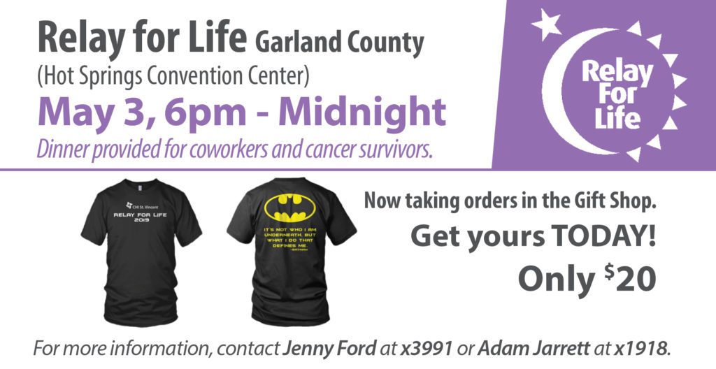 2019 relay for life t shirts