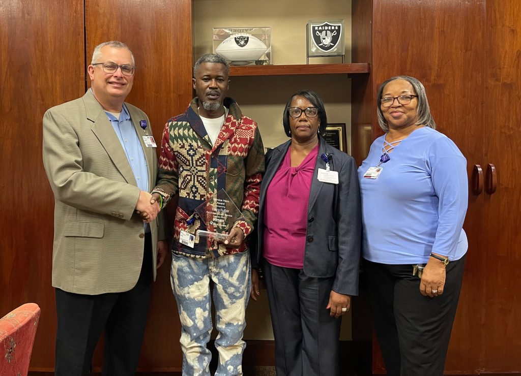 Tracy Fuller Recognized as Infirmary Service Hero One Spirit Blog